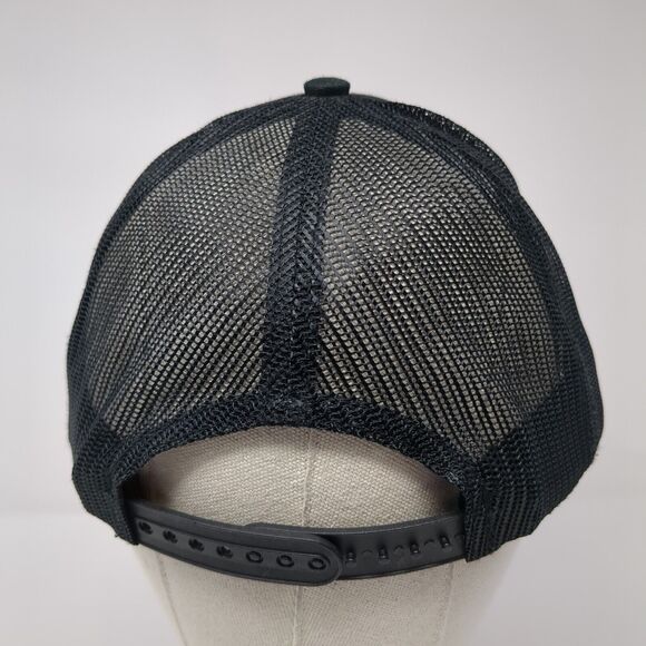 2018 WWB Snapback Trucker Hat Black OS Adjustable Mesh Back Port Authority - Picture 5 of 8
